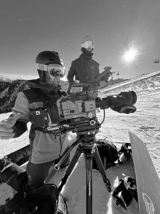 Filming outdoors