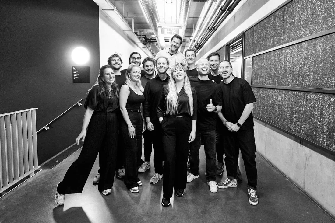 Together after a production